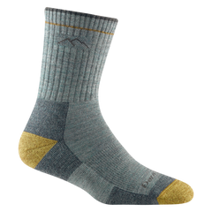 Darn Tough Hiker Micro Crew Midweight planinarske čarape s amortizacijom, Sage