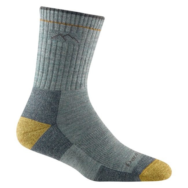 Darn Tough Hiker Micro Crew Midweight planinarske čarape s amortizacijom, Sage