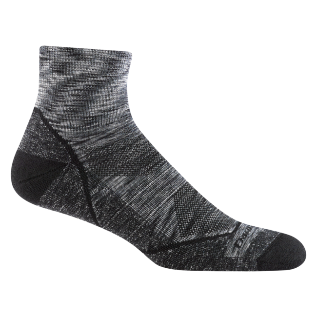 Darn Tough Light Hiker 1/4 Lightweight planinarske čarape s amortizacijom, Space Gray
