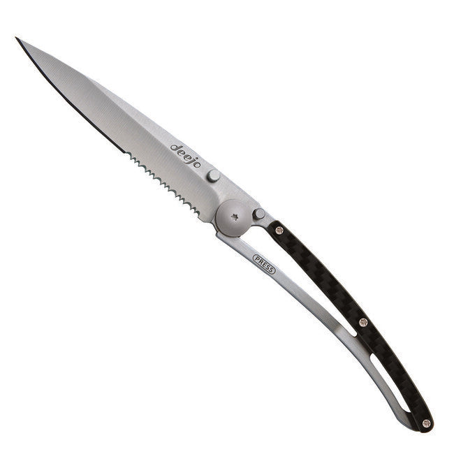 Deejo Serration sklopivi nož titan carbon