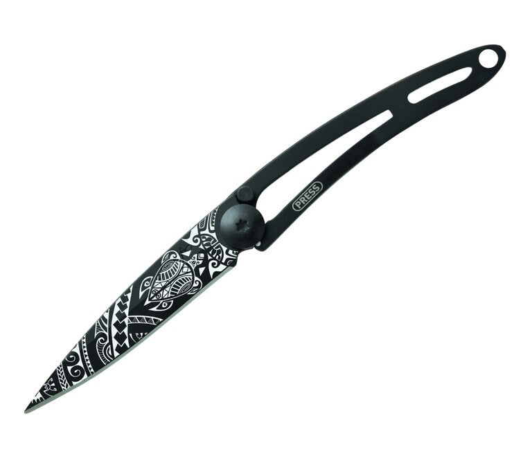 Deejo Tattoo sklopivi nož naked Polynesian