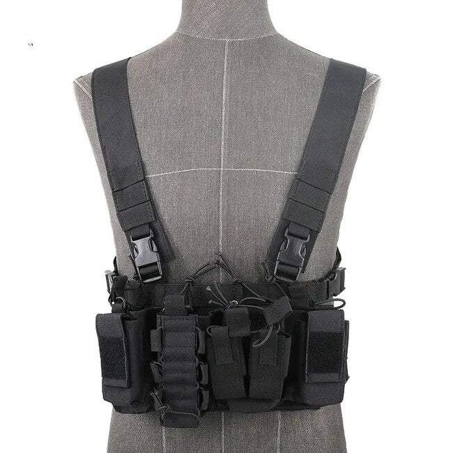 DRAGOWA D3 Chest Rig, crna
