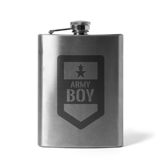 DRAGOWA Army boy gravirana pljoska 210 ml