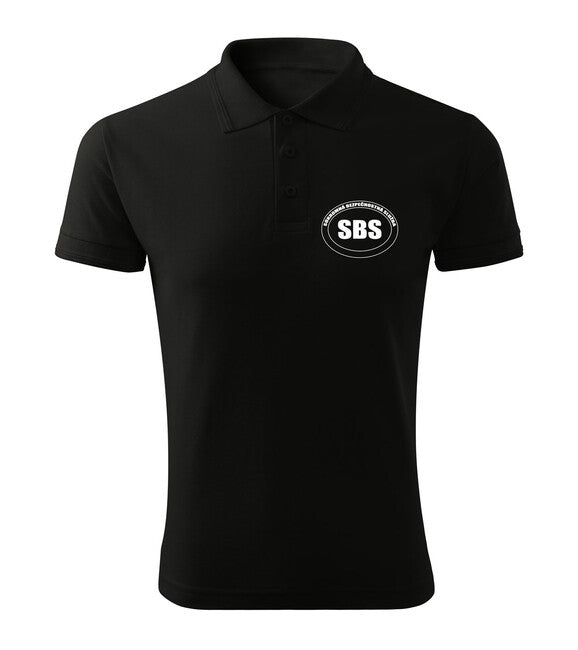 DRAGOWA SBS - SECURITY polo majica, crna