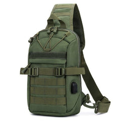 DRAGOWA TACTICAL Oscar jednoramenski ruksak, zeleni