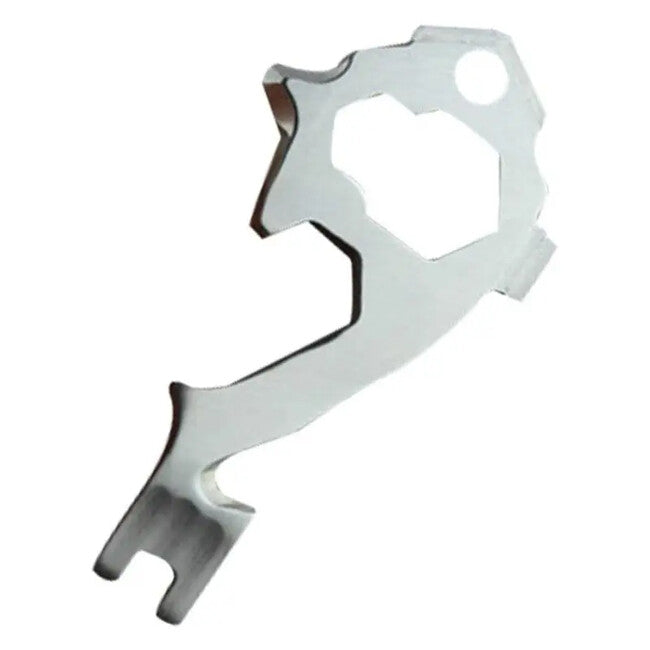 DRAGOWA Tactical multitool privjesak 20u1 Edna, silver