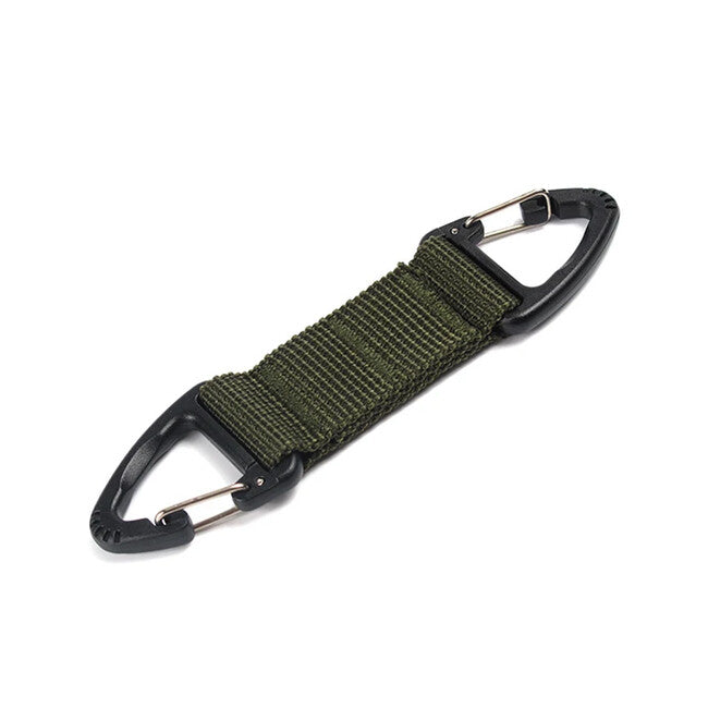 DRAGOWA Tactical Basecamp dvostrani karabiner, zeleni