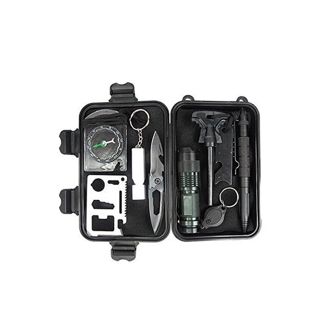 DRAGOWA Tactical set Outdoor za preživljavanje 10u1, Pine, mali
