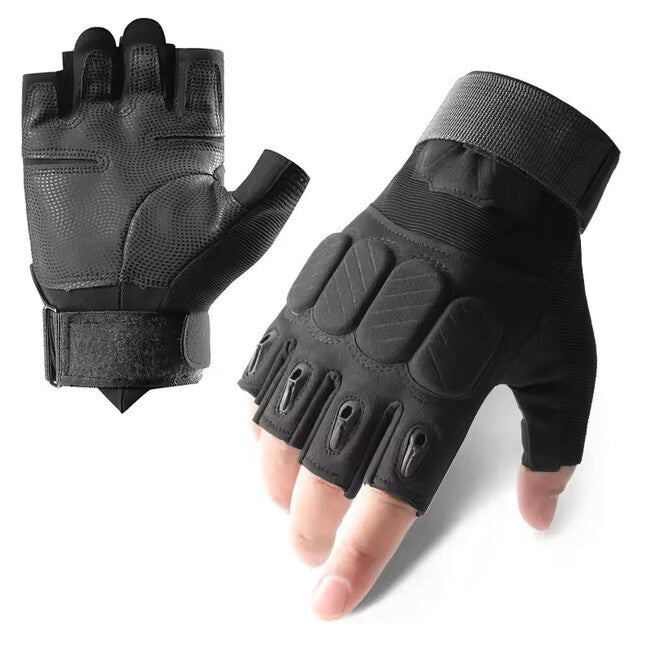 DRAGOWA TACTICAL Storm kratke taktičke rukavice, crne