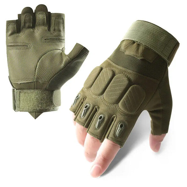 DRAGOWA TACTICAL Storm kratke taktičke rukavice, zelene