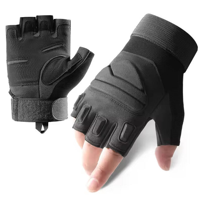 DRAGOWA TACTICAL Yankee kratke taktičke rukavice, crne