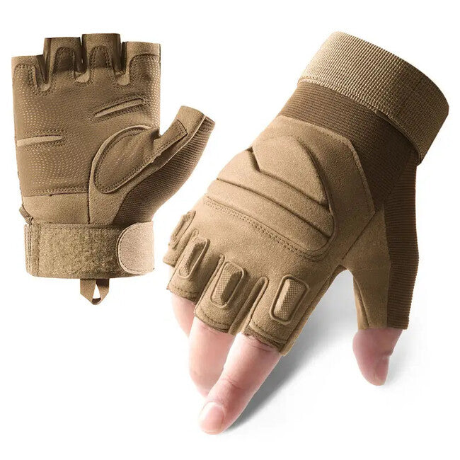 DRAGOWA TACTICAL Yankee kratke taktičke rukavice, khaki