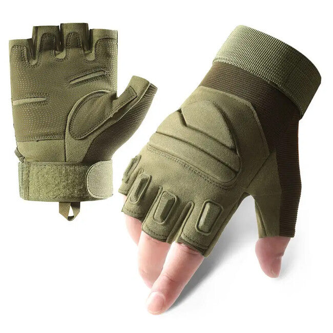 DRAGOWA TACTICAL Yankee kratke taktičke rukavice, zelene