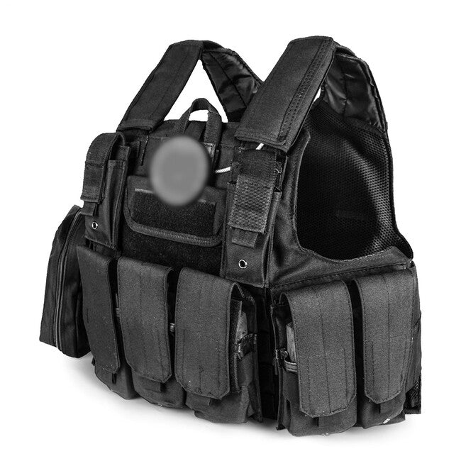 DRAGOWA Heavy Duty taktički prsluk, crni
