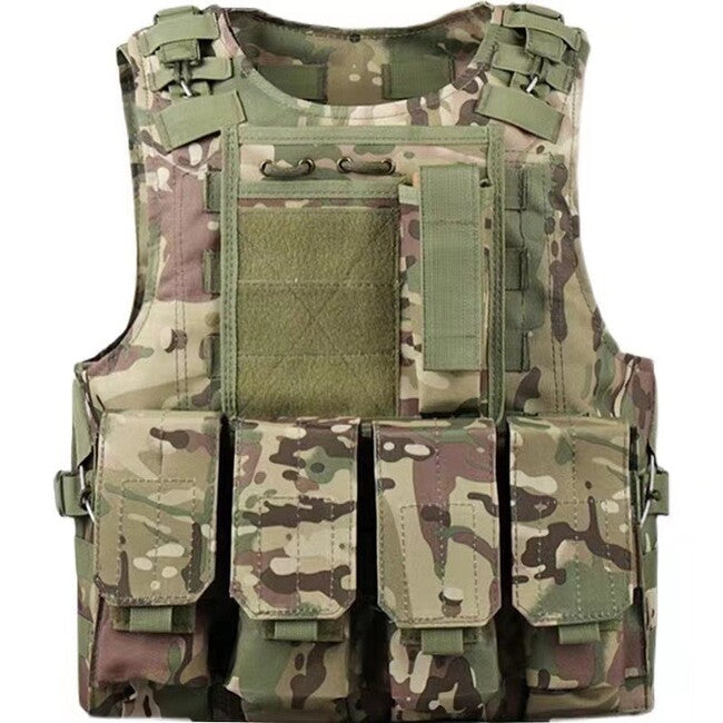 DRAGOWA Heavy Duty prsluk vojni, Multicam