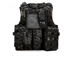 DRAGOWA Heavy Duty prsluk vojni, Multicam Black
