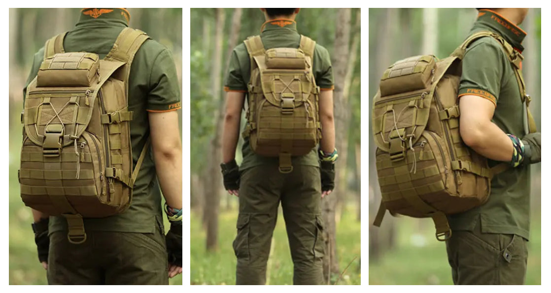 Dragowa Tactical taktički ruksak 35L, crni