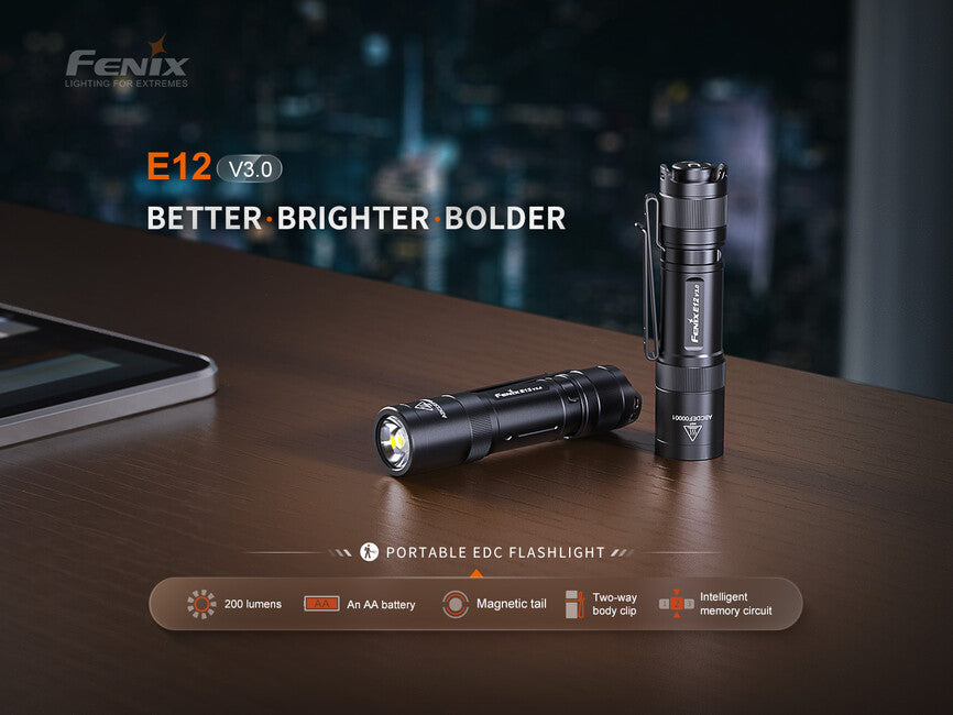 Fenix E12 V3.0 džepna svjetiljka