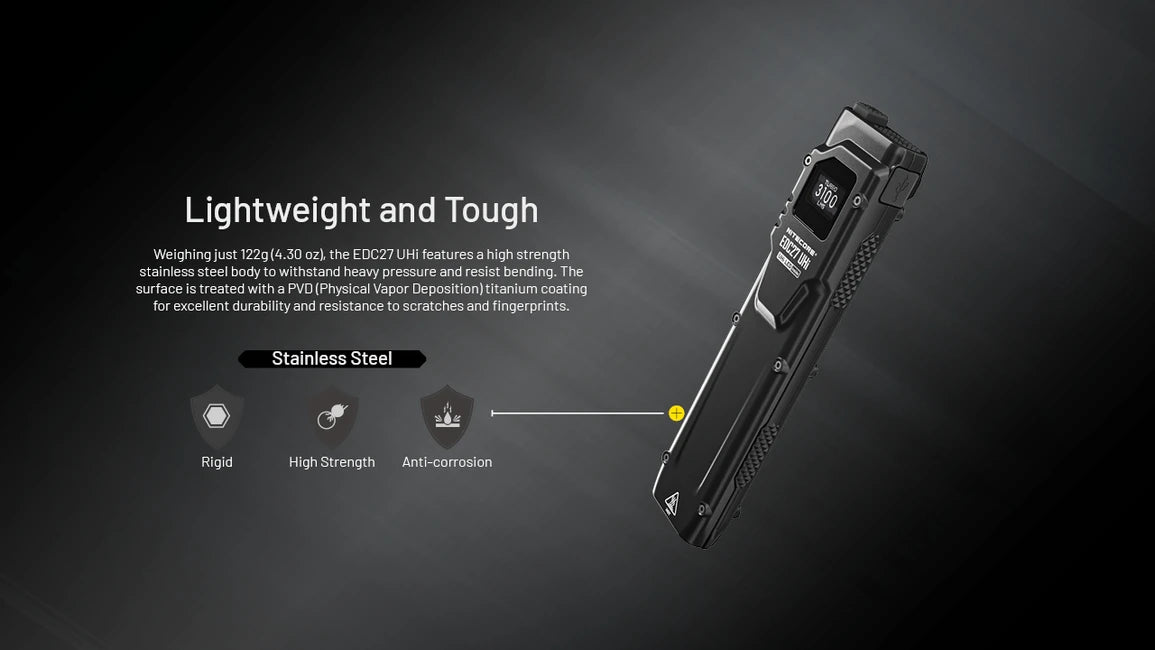 Nitecore EDC27 punjiva svjetiljka UHi