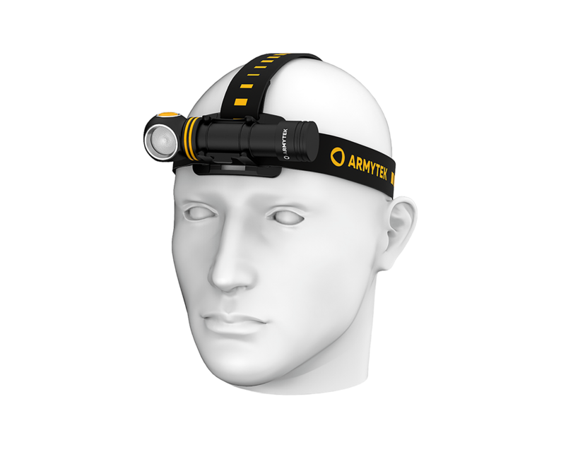 ArmyTek Elf C2 USB-C naglavna svjetiljka LED s napajanjem iz akumulatora 1100 lm ručna svjetiljka, bijela