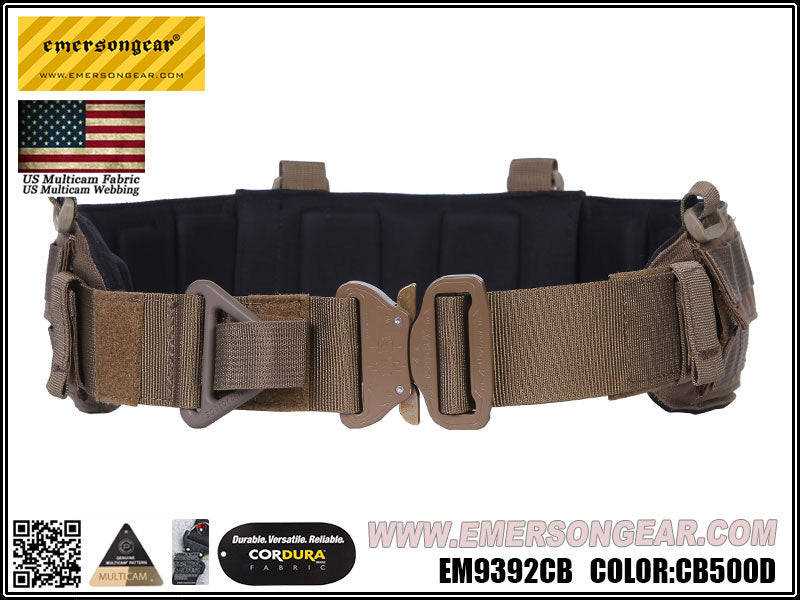 Emersongear cobra remen taktički, coyote, M