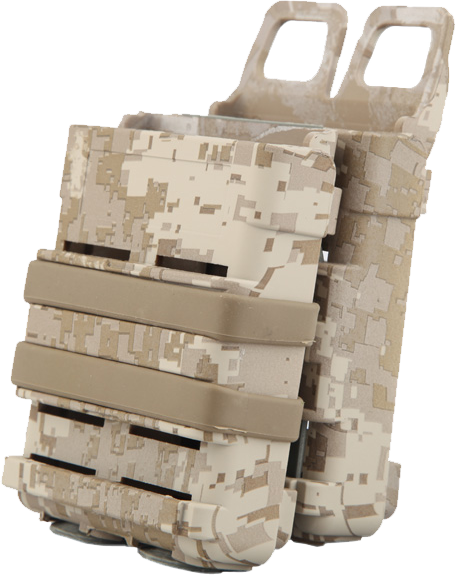 Emersongear Fast Mag Friction Gen 3 plastična futrola za dva okvira, desert digital
