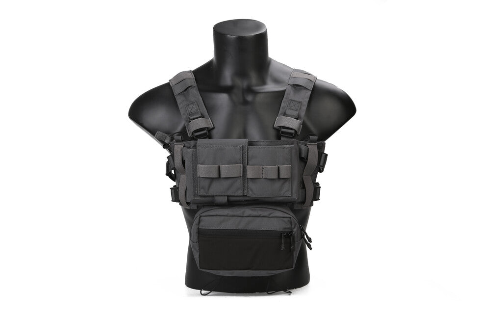 Emersongear Micro Fight Chissis MK3 chest rig 500D, sivi