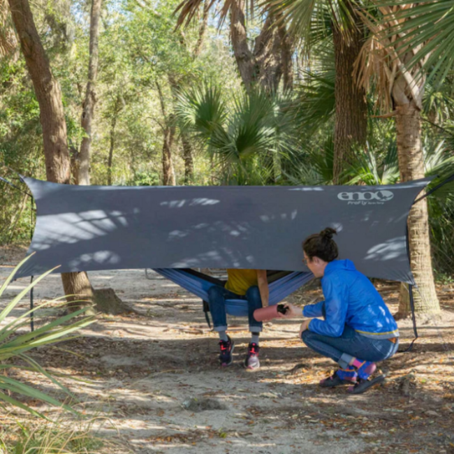 ENO ProFly Sil zaklon Rain Tarp, sivi
