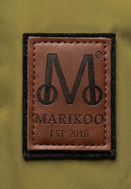 Marikoo ERDBEERE ženska prijelazna jakna s kapuljačom, Moss green