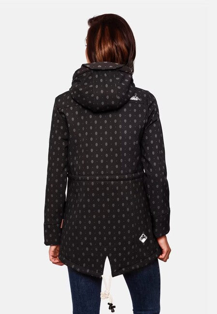 Marikoo ZIMTZICKE P softshell jakna s kapuljačom ženska zimska