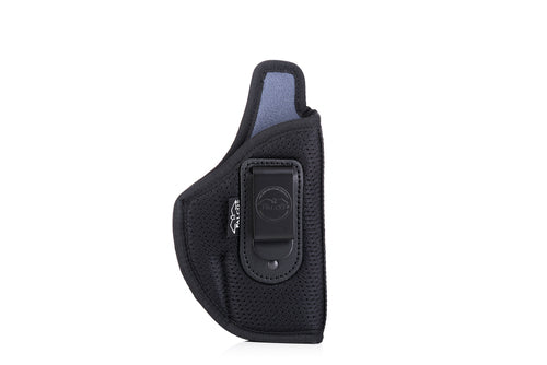 Falco IWB nylonska prozračna futrola za skriveno nošenje oružja kompatibilna s pištoljem Glock 26, crna desna