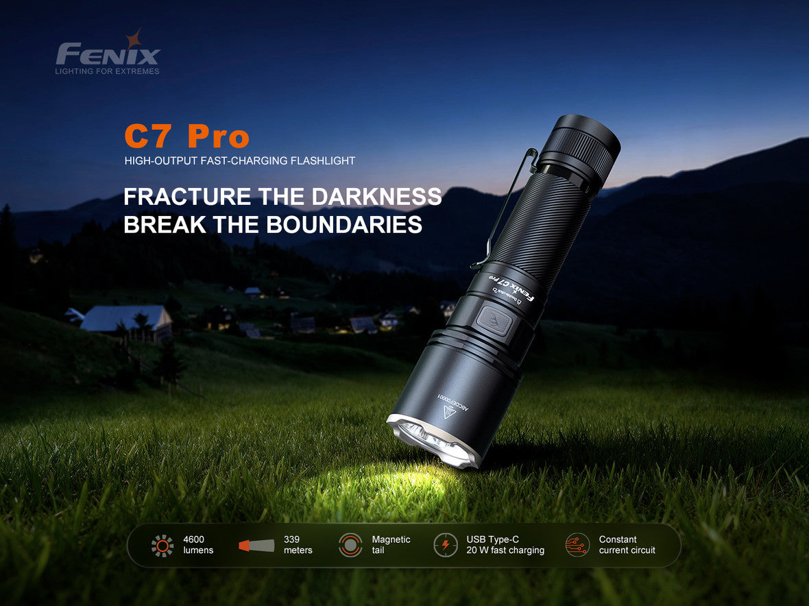 Fenix C7 PRO nabíjateľné svietidlo