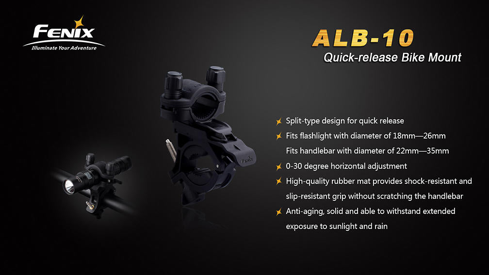 Fenix ALB-10 držač za svjetiljke na bicikl