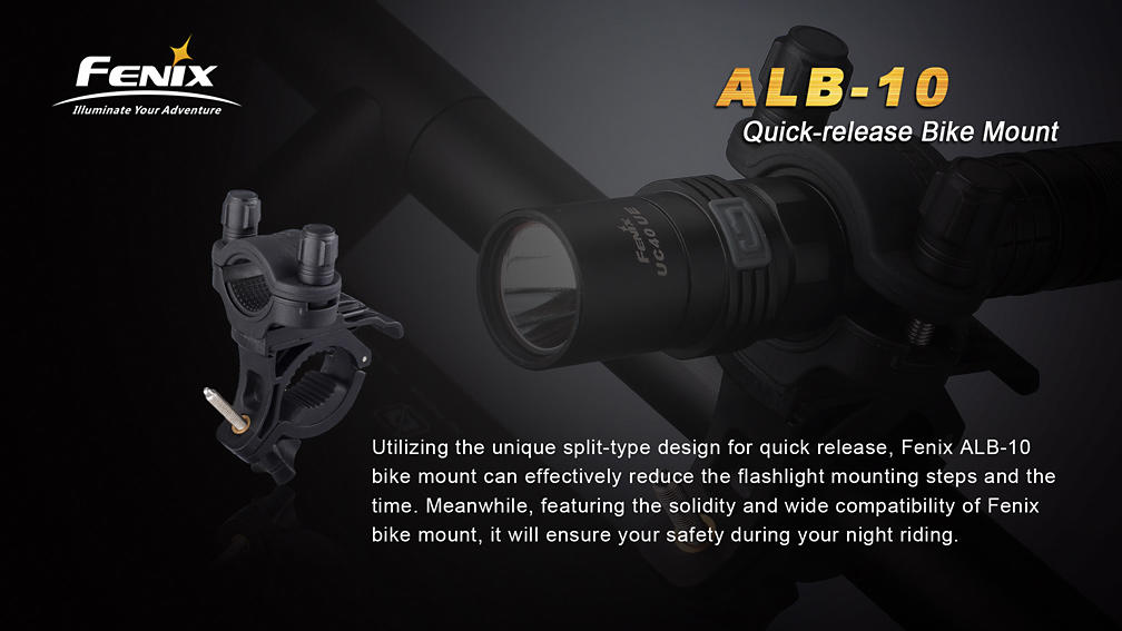 Fenix ALB-10 držač za svjetiljke na bicikl