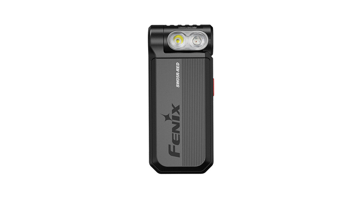 Fenix SW05R-RED nabijajuća svjetiljka, crna