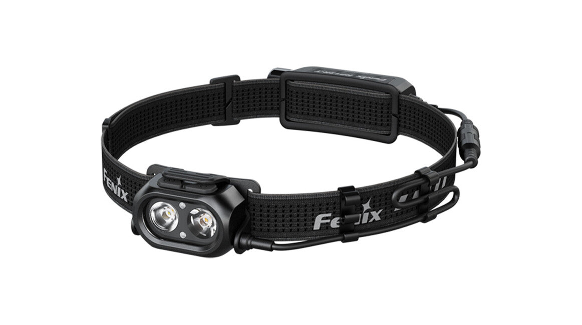 Fenix HP12R-T punjiva naglavna svjetiljka, potpuno crna