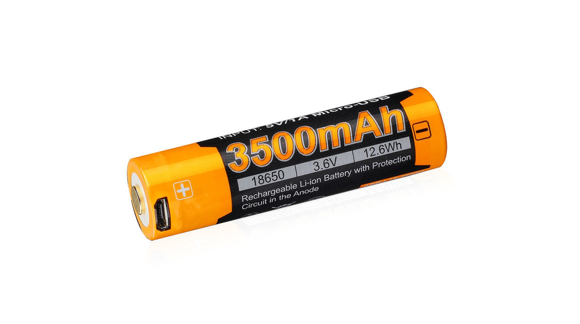 Fenix baterija za punjenje USB 18650 li-ion 3500 mAh