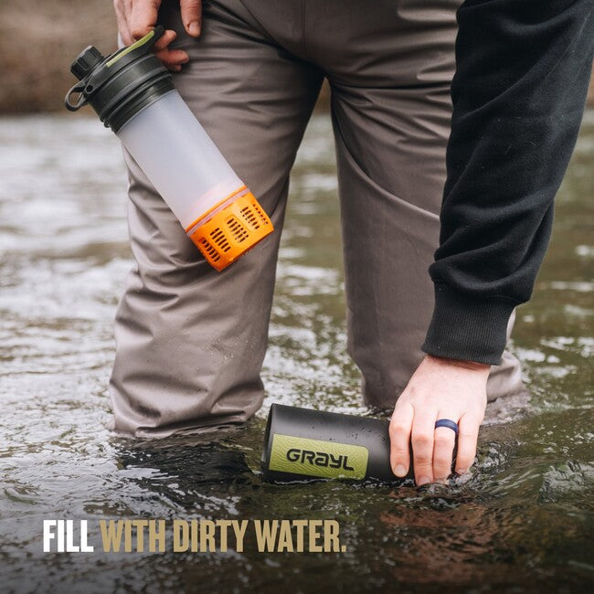 GRAYL Geopress Purifier filtracijska boca 710 ml, Black Camo