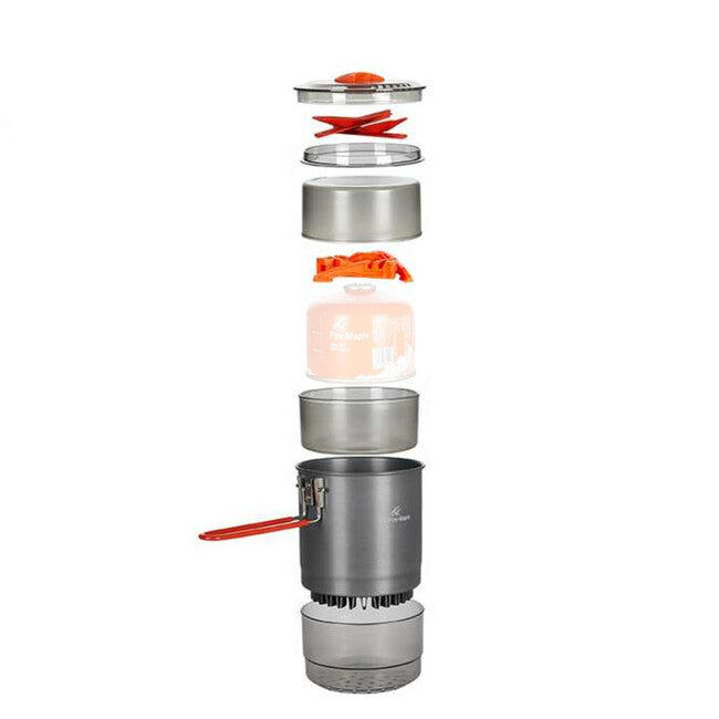 Fire Maple Steam Kit set za kuhanje za solo putnika