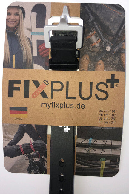 Fixplus remen 35 cm, crni, 2 kom