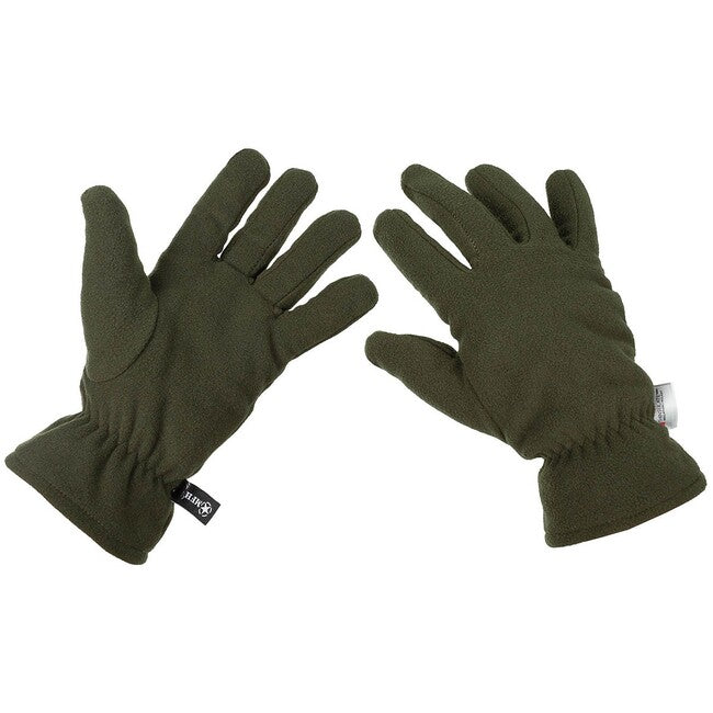 MFH rukavice flisane s izolacijom 3M™ Thinsulate™, OD green