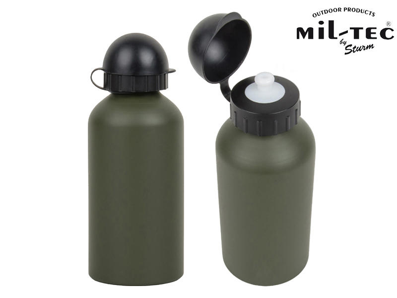 Mil-Tec aluminijska boca 0,5 L, maslinasto zelena