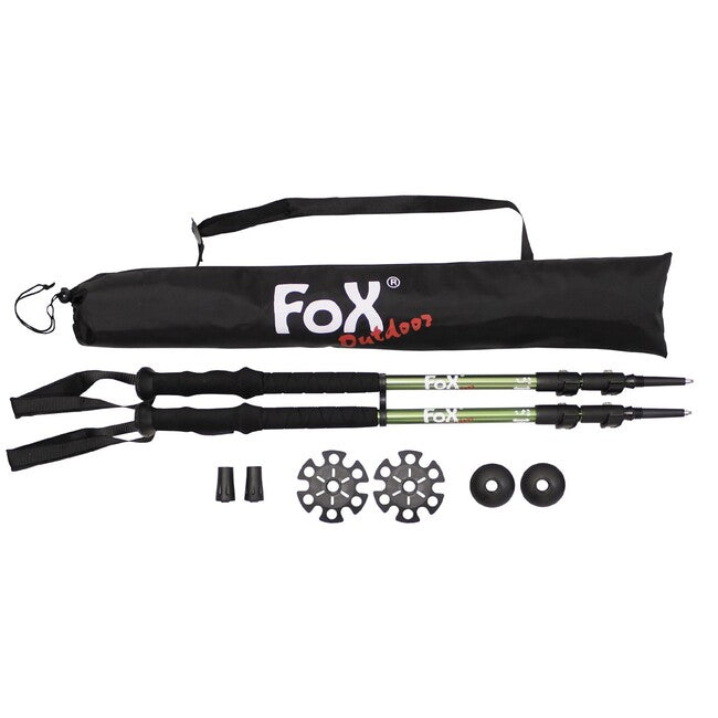 Fox Aluminijski trekinški štapovi "Lusen", pjenasta ručka