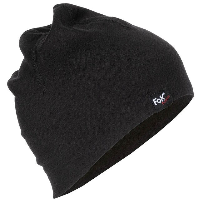 Fox Outdoor Merino Lite kapa, crna