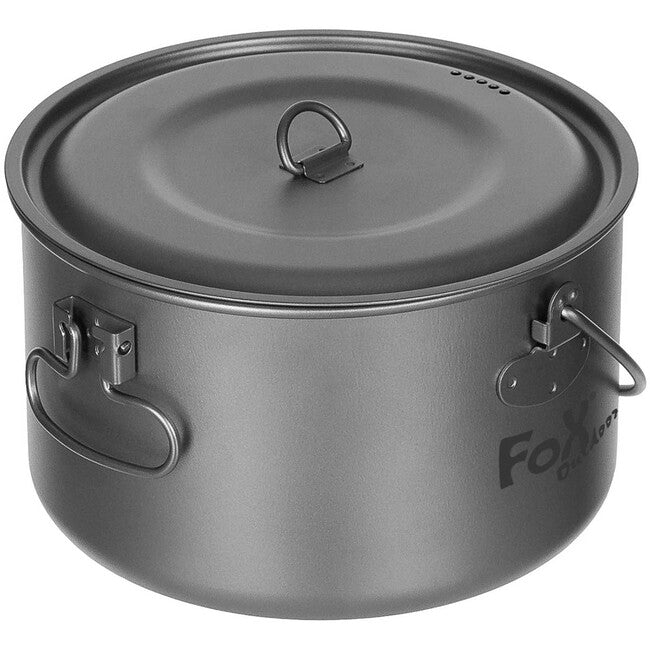 Fox Outdoor titanijski lonac s poklopcem, cca 1,95 L