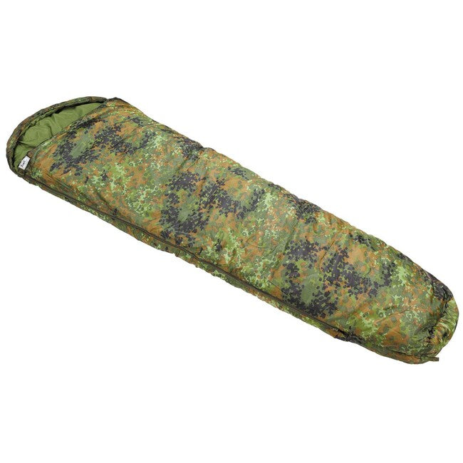 Fox Outdoor mumijska vreća za spavanje 2-slojna ispuna, BW camo