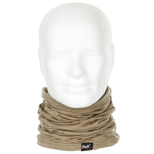 Fox Outdoor Merino Lite grijač za vrat, Coyote Tan