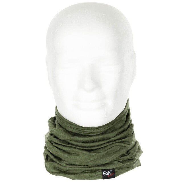 Fox Outdoor Grijač za vrat Merino Lite, OD Green