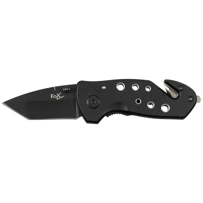 Fox Outdoor Jack jednoručni nož, crni, metalna ručka