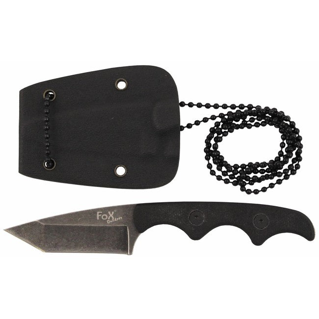 Fox Outdoor Neck II nož na vrat, crni